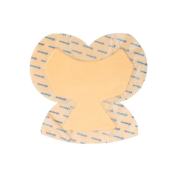 Dynarex Dynarex SiliGentle Silicone Bordered Foam Dressing, Lg Sacral, 9inL x 9inW, 60 Pcs 3063 - main